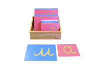 Тактильные буквы (прописные прямые) 33 шт. арт. МП18818