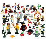 Сказочные и исторические персонажи. LEGO арт. RN9752