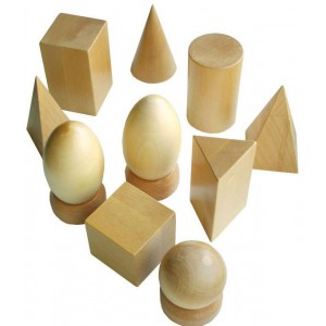 Геометрические тела (неокрашенные) арт. МП13123