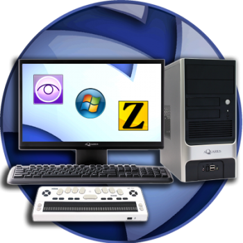 Мобильное рабочее место для людей с ограничениями зрения арт. ДС19535