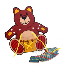 Медвежонок (шнуровка) арт. МП20104