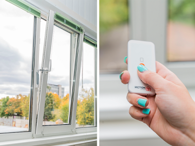 Автоматическая системя проветривания помещения  «Умное окно» арт. ИА28040