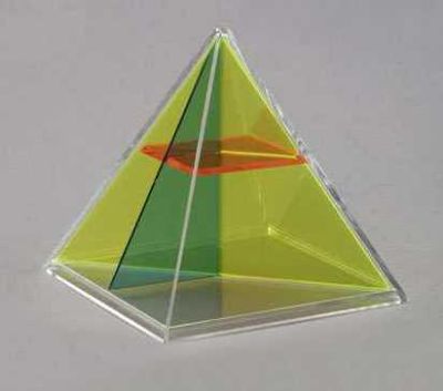 Набор прозрачных геометрических тел с сечениями. Дополнительный арт. RN23079