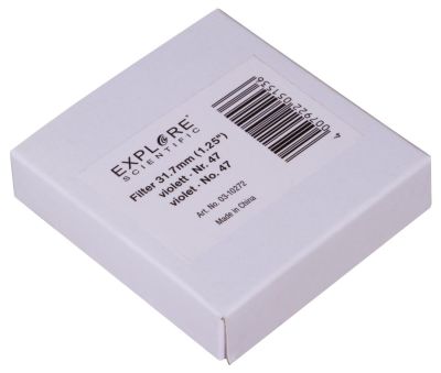 Светофильтр Explore Scientific фиолетовый №47, 1,25"
