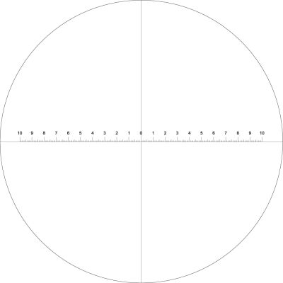 Слайд калибровочный Levenhuk 1 для стереомикроскопов