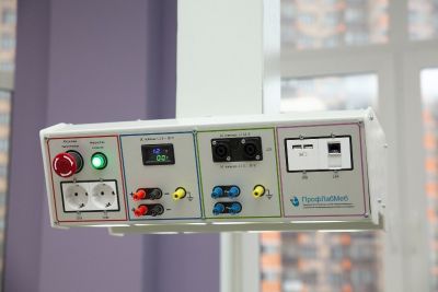 Система электроснабжения потолочная двухсторонняя автоматическая (горизонт. модуль) арт. PLM26659