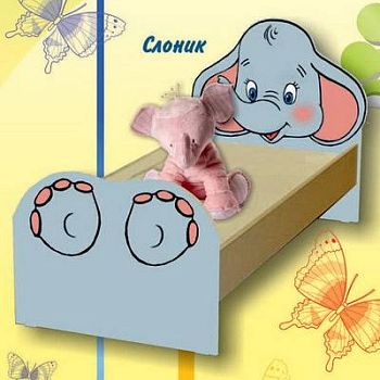 Кровать детская «Слоненок» арт. MKr24140