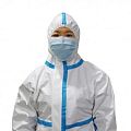 Защитный медицинский одноразовый костюм Защитный медицинский одноразовый костюм