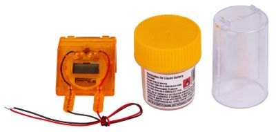 Набор для экспериментов Bresser Junior «Часы на жидкостном аккумуляторе»