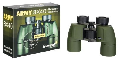 Бинокль Levenhuk Army 8x40 с сеткой