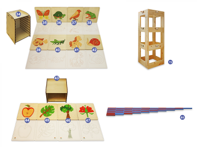 Набор «Монтессори 80 в 1» арт. ИнР27454