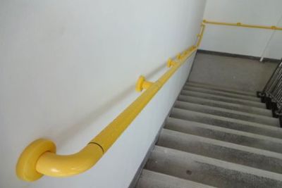 Сборные перила из алюминия с нейлоновым антибактериальным покрытием арт.ИА12162