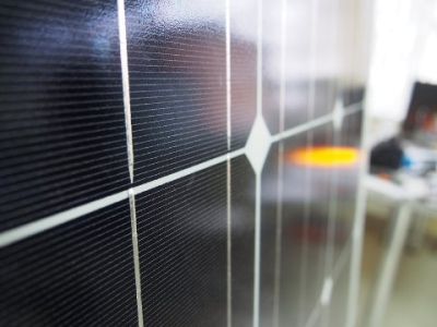 Светофор Т7 двусторонний мигающий 200 мм на солнечных батареях арт. Sb21367