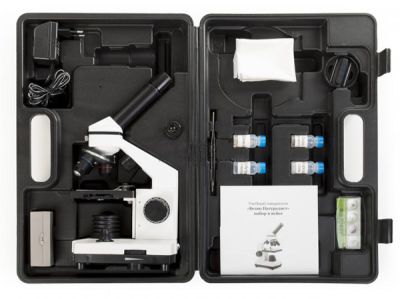 Микроскоп Velvi «Натуралист» 40–1280x, в кейсе