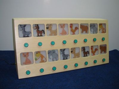 Интерактивная звуковая панель «Угадай звук - сравни животное» арт. RM12574