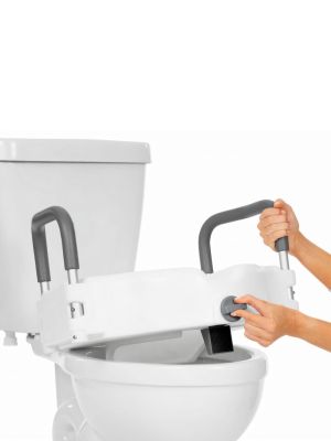 Насадка на унитаз с поручнями Bellforia TO-02