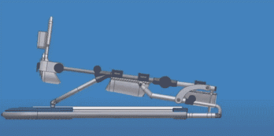 АРТРОМОТ® K1 - тренажер для пассивной разработки тазобедреннего/коленного сустава