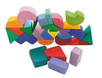 Набор Геометрические тела: части целого арт. RN10083