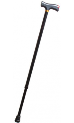 Трость опорная, регулируемой длинны Welt-GW, с фонариком арт. MT11026