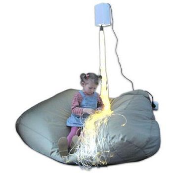 Пучок фиброоптических волокон с боковым свечением «Звездный дождь», 100 нитей арт. АЛ12536