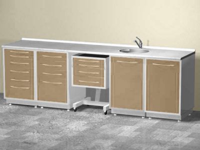 Комплект мебели из пяти модулей