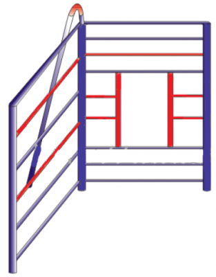 Шведская стенка Уголок арт. AQ17320