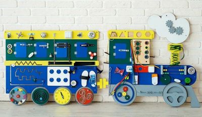 Бизиборд «Озорной паровозик» арт. ПрТ28026