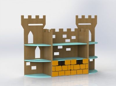 Стенка «Замок» арт. MKr24110