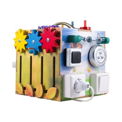 Развивающая доска-куб 4 сезона