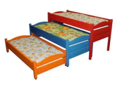 Кровать детская 3х ярусная арт. MKr24160