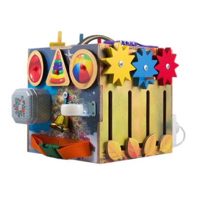 Развивающая доска-куб 4 сезона