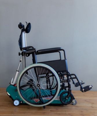 Гусеничный подъемник БАРС УГП-130 с выдвижным колесом