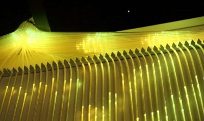 Фиброоптический занавес с деревянным гребнем  (100 волокон) арт. RmS27914