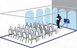 Система информационная для слабослышащих стационарная Исток С1 ( зона охвата от 100 до 200 м2) арт. ИА4377