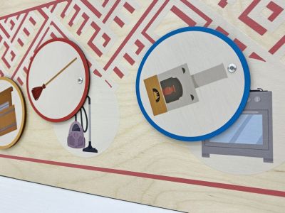 Дидактическая настенная панель «Русский народный быт»