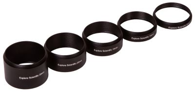 Набор удлинительных колец Explore Scientific M48x0,75 (30, 20, 15, 10, 5 мм)