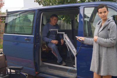 Подъемник для инвалидов MINIK в автобус