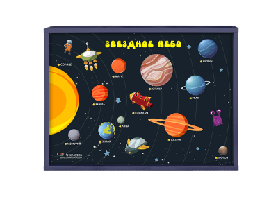 Интерактивная светозвуковая панель Инклюзив «Космос» арт. ИнР27450
