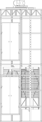 Шахтный подъемник арт. Lfq20623