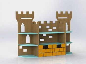 Стенка «Замок» арт. MKr24110