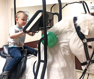 FORTIS 202 - тренажер иппотерапии для детей с ДЦП