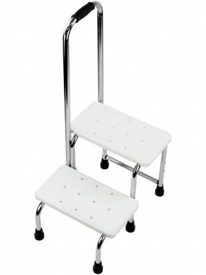 Ступени с поручнем для ванной комнаты Bellforia ST-03