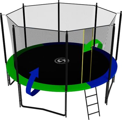 Батут SWOLLEN Classic Black 12 FT арт. SW28291