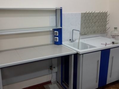 Стол-мойка лабораторная МЛ SS арт. PLM20990