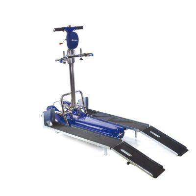 Лестничный гусеничный подъемник для инвалидов LG 2004 с рампой