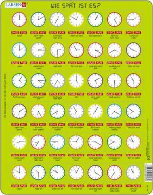 Часы (пазлы) арт. МП19932