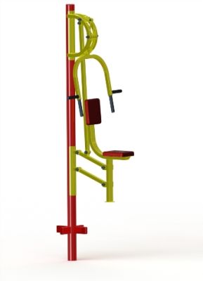 Уличный тренажер «Жим от груди одинарный» ТУ-10 арт. PrG25090