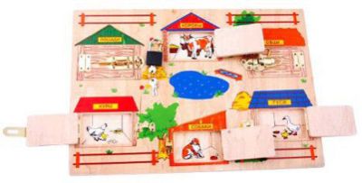 Доска с 6-ю замочками арт. МП20128