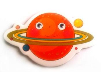 Веселый магнит «Сатурн» (детский)