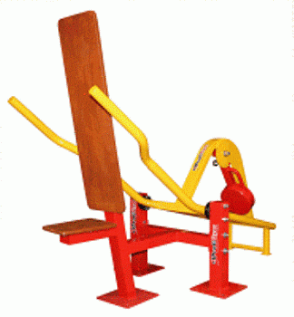 Уличный тренажер «Жим сидя вперед-вниз» ТУ-27 арт. PrG25100